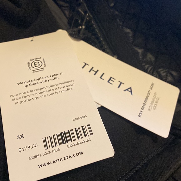 Athleta Rock Ridge Primaloft Jacket // Black #350851 - Picture 14 of 15